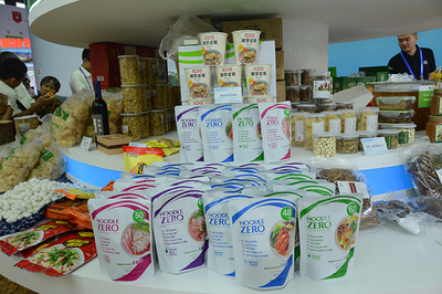 生态又美味 通江有机食品飘香西博会